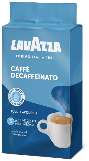 Кофе Молотый Lavazza Caffe Decaffeinato Без Кофеина, 250 г