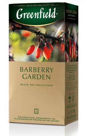 Чай Greenfield Barberry Garden, черный в пакетиках, 25 шт.