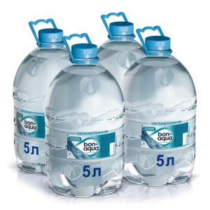 Вода Bonaqua Питьевая Негазированная, 5 л х 4 шт