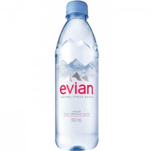 Вода Evian негазированная, ПЭТ, 0,5 л