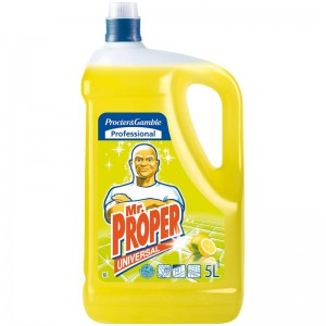 MR PROPER Моющая жидкость для полов и стен Лимон, 5 л