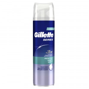 Пена для бритья Gillette TGS Protection (Защита) с миндальным маслом, 250 мл