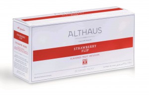 Чай Фруктовый Althaus Strawberry Flip, 20 шт *4